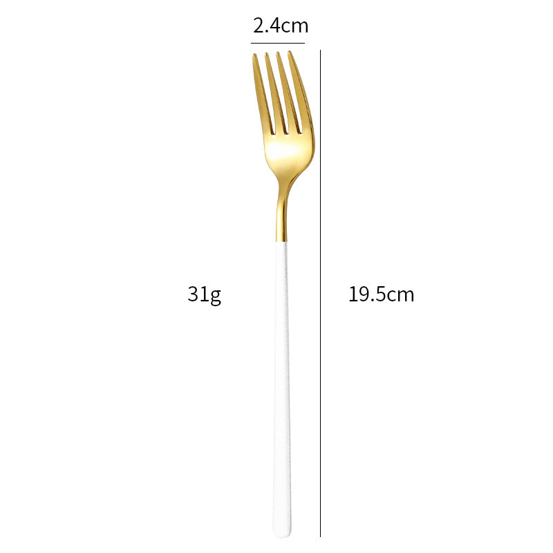 Elegant stainless steel dining fork with ergonomic handle Kalsten