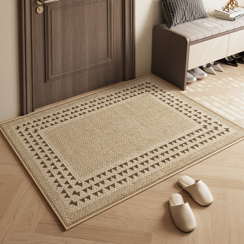 Playful Circus-Themed Door Mat