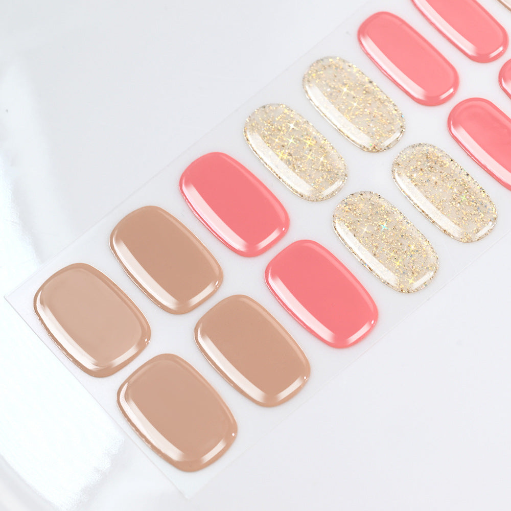 Premium Glossy Gel Nail Tips Set