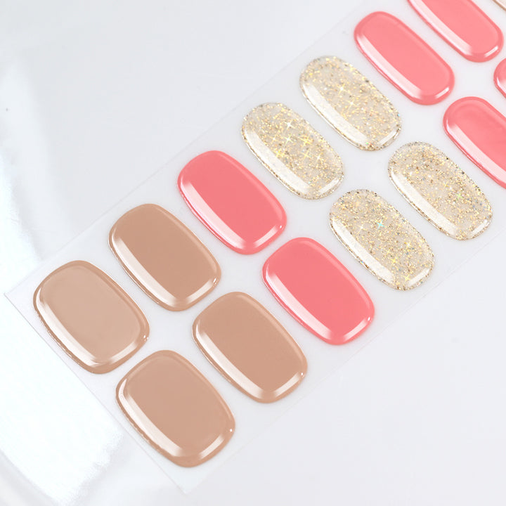Premium Glossy Gel Nail Tips Set