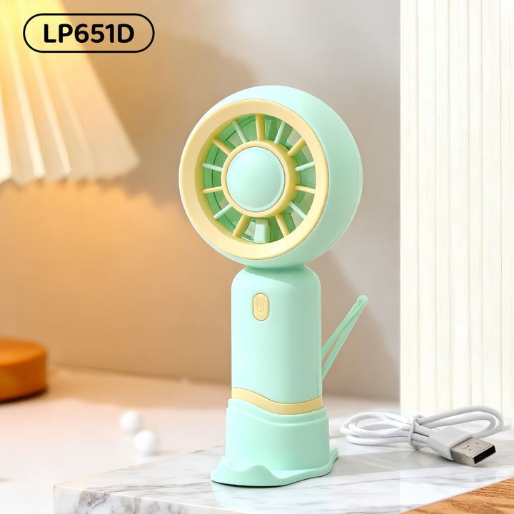 Women Portable USB Hand Fan with Cute Designs Kalsten