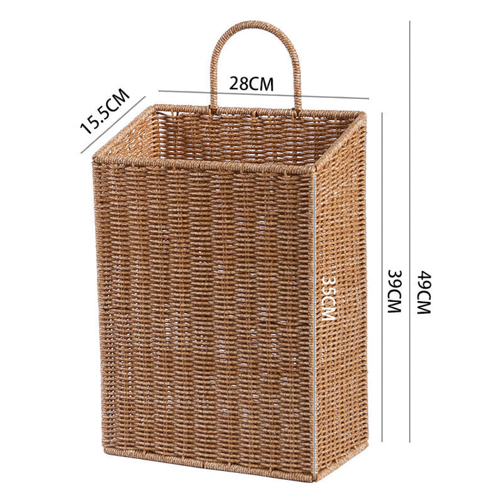 Handwoven Rectangular Storage Hamper Kalsten