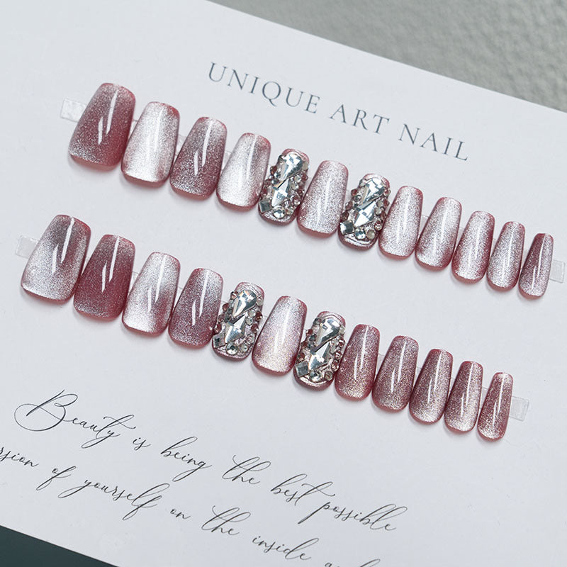 Glamorous Glitter Press-On Nails