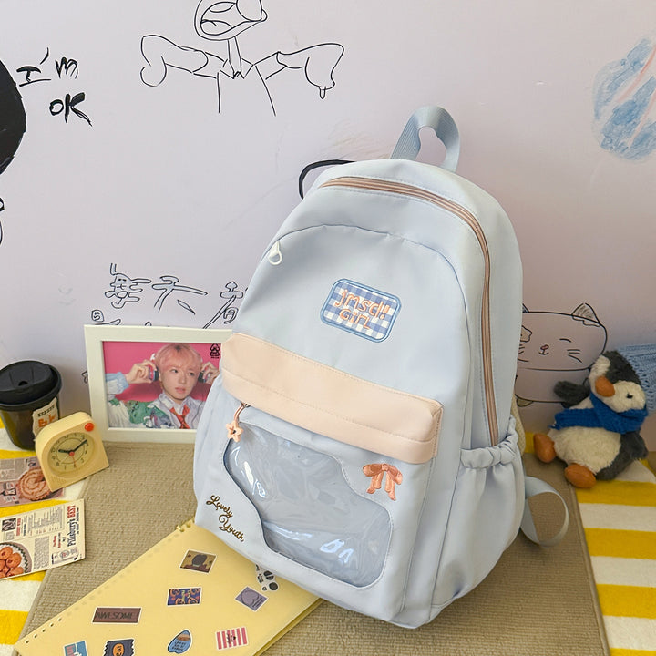 Cute Cartoon-Embellished Mini Backpack Kalsten