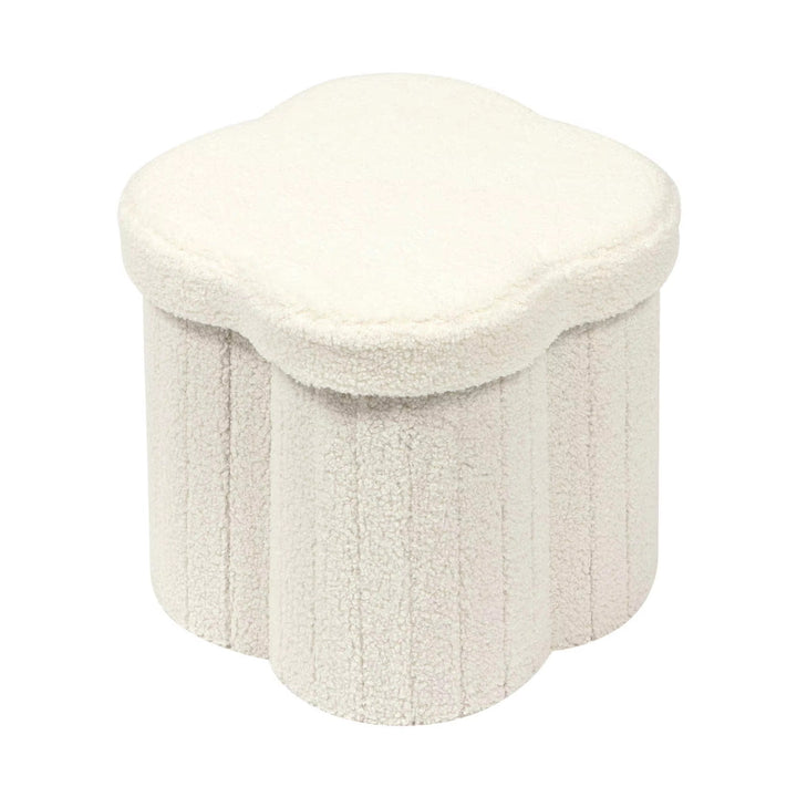 Plush Floral Storage Stool Kalsten
