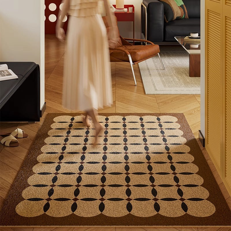 Geometric Pattern Entrance Mat