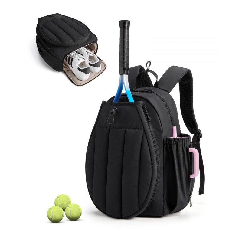 Sporty tennis backpack with shoe compartment and ergonomic carrying system Kalsten
