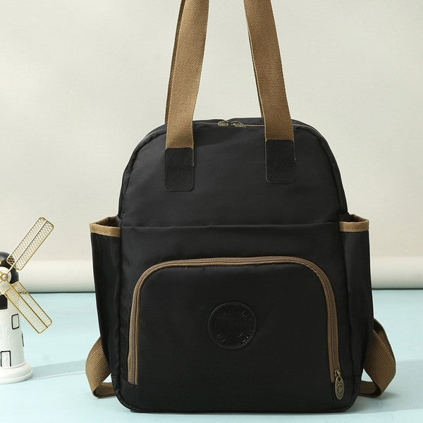 Floral Print Multi-Functional Backpack Kalsten