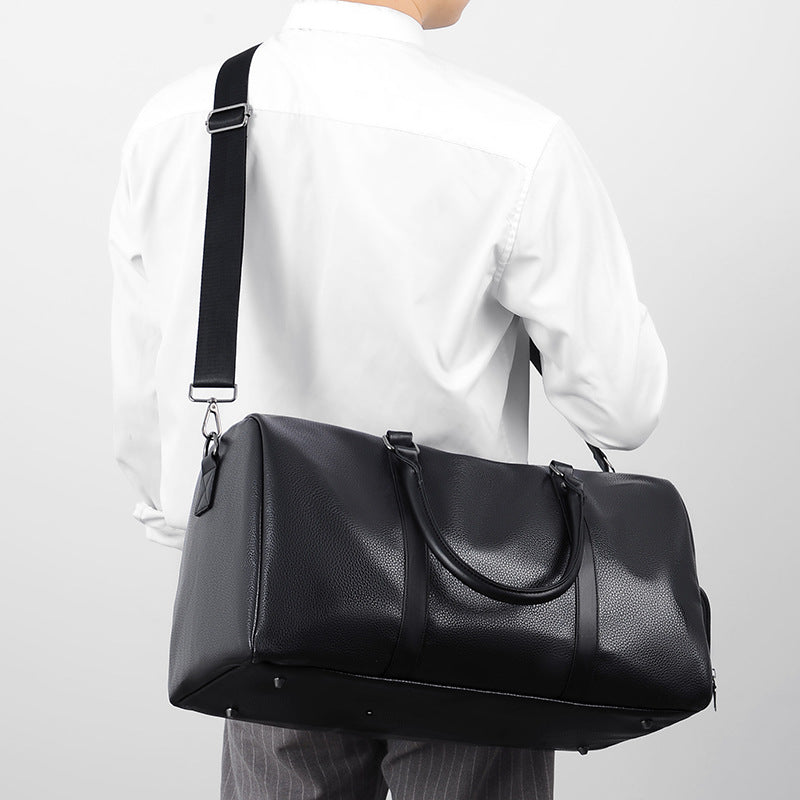 Premium Leather Travel Duffle Kalsten