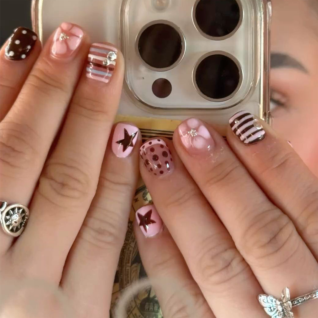 Creative Nail Art with Playful Designs Kalsten