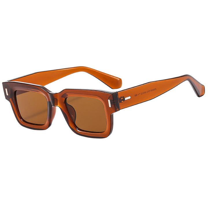 Women's Fashion Square Sunglasses with Robust Frame and Polarized Lenses Kalsten