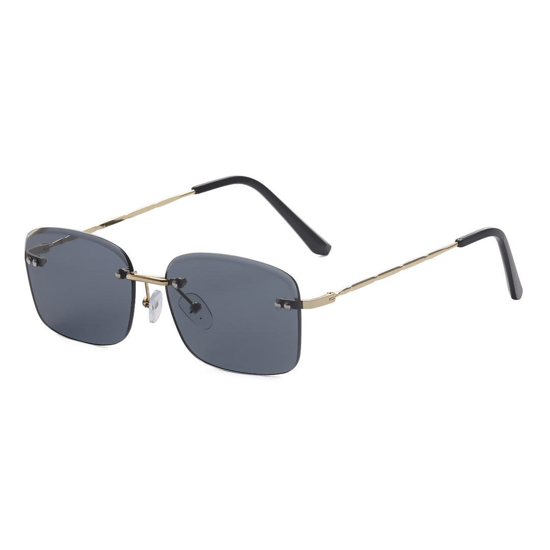 Women's square sunglasses with polarized lenses and elegant metal frame Kalsten