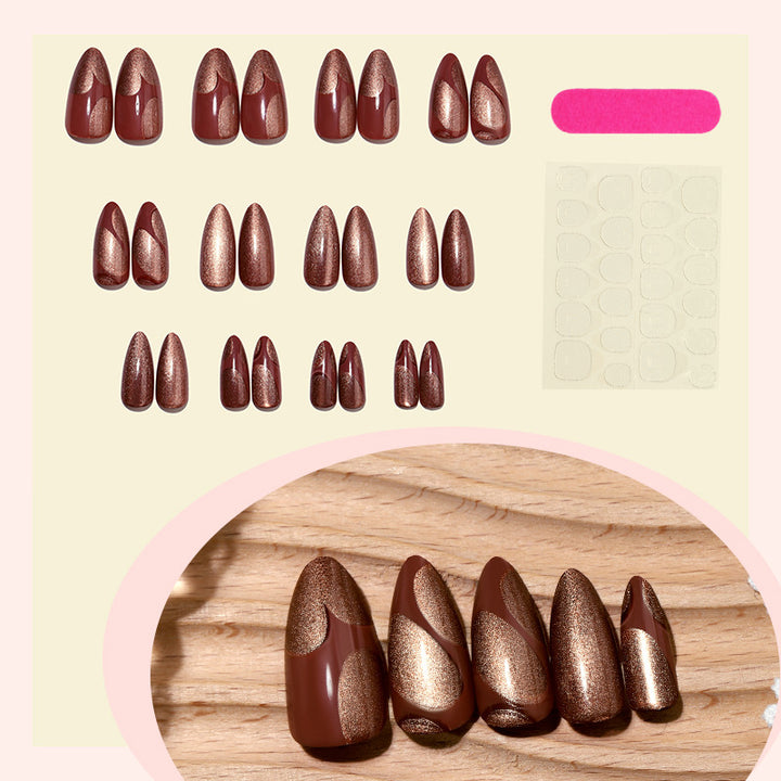 Artistic Stiletto Press-On Nail Set kalsten