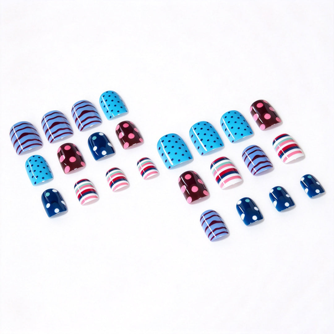 Artistic Patterned Nail Art Kit