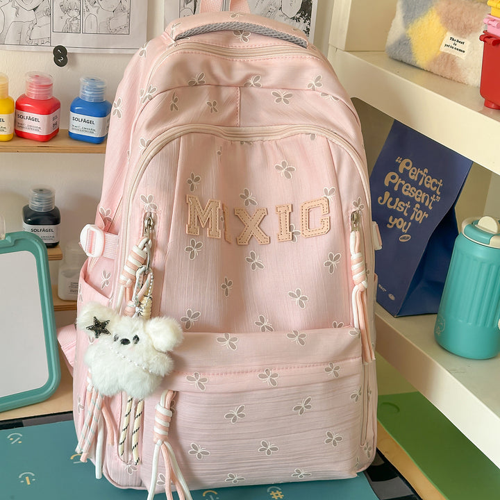 Floral Appliqué Stylish Backpack Kalsten