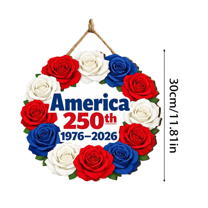 Unisex decorative country house door wreath with overlapping wooden stars and multiple ribbon bows Kalsten