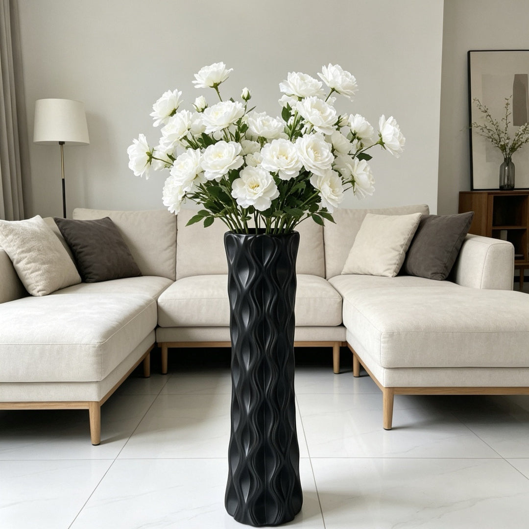 Sculptural Wave Design Planter Kalsten