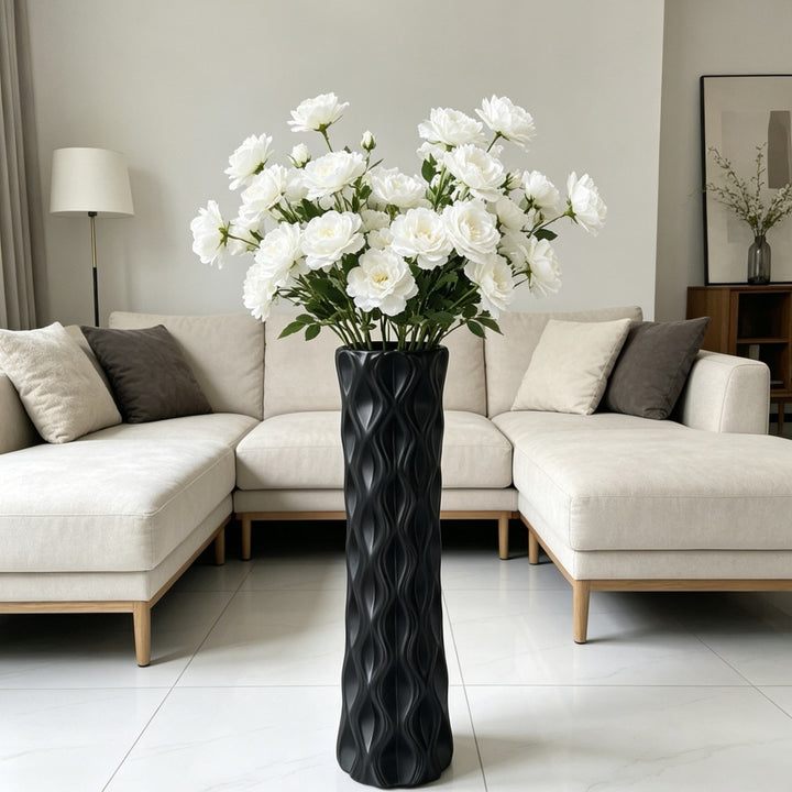 Sculptural Wave Design Planter Kalsten