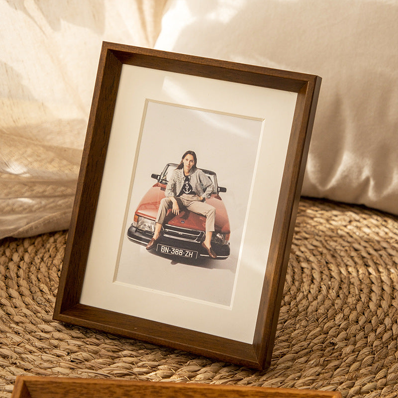 Rustic Wooden Gallery Picture Frame for Home