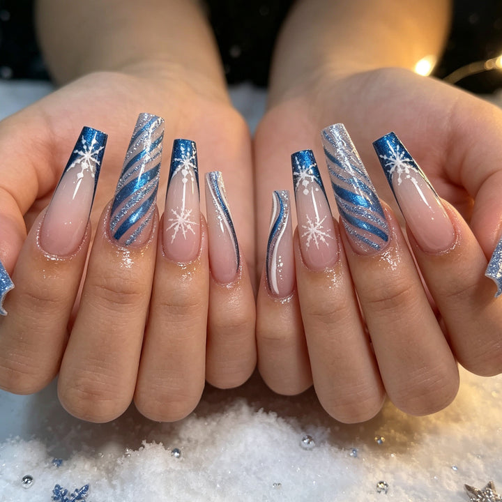 Winter Wonderland Nail Art Kalsten