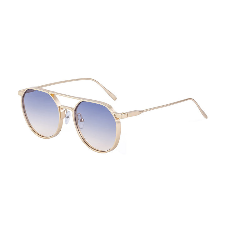 Ladies fashionable sunglasses in stylish round design Kalsten