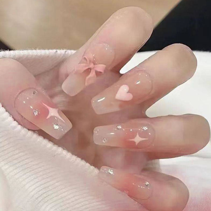 Decorative Long-Lasting Press-On Nail Art