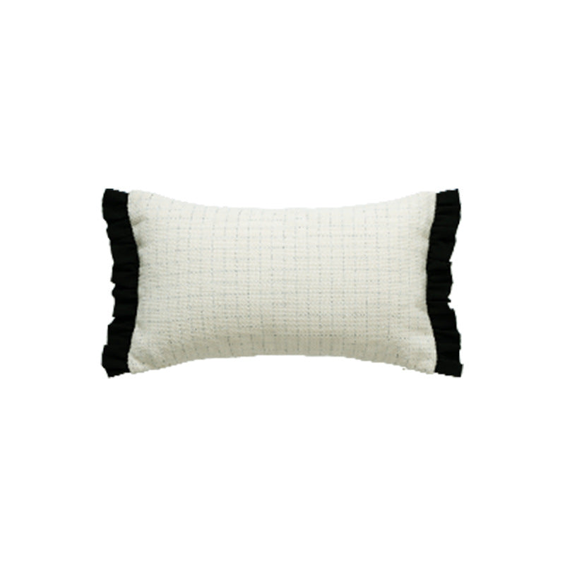 Cylindrical neck and lumbar roll pillow