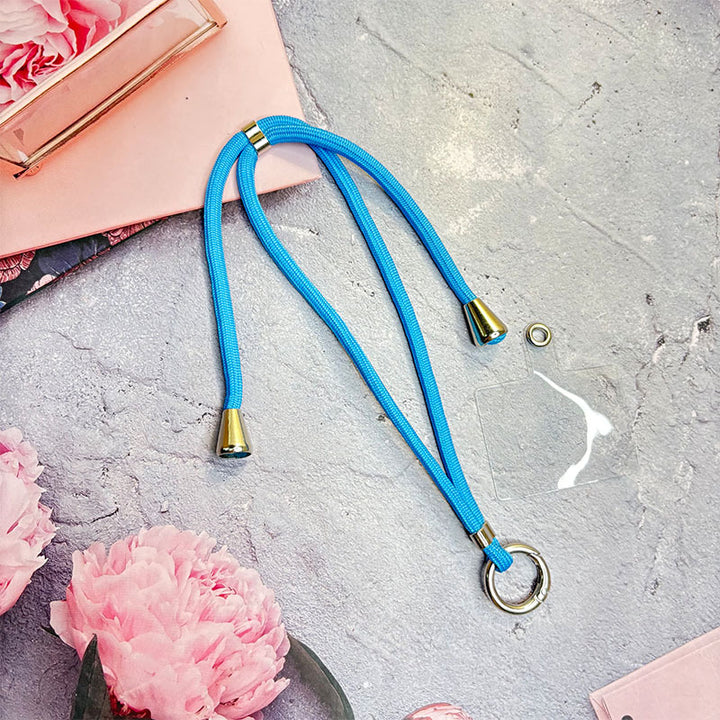Adjustable Phone Lanyard with Quick-Release Mechanism Kalsten