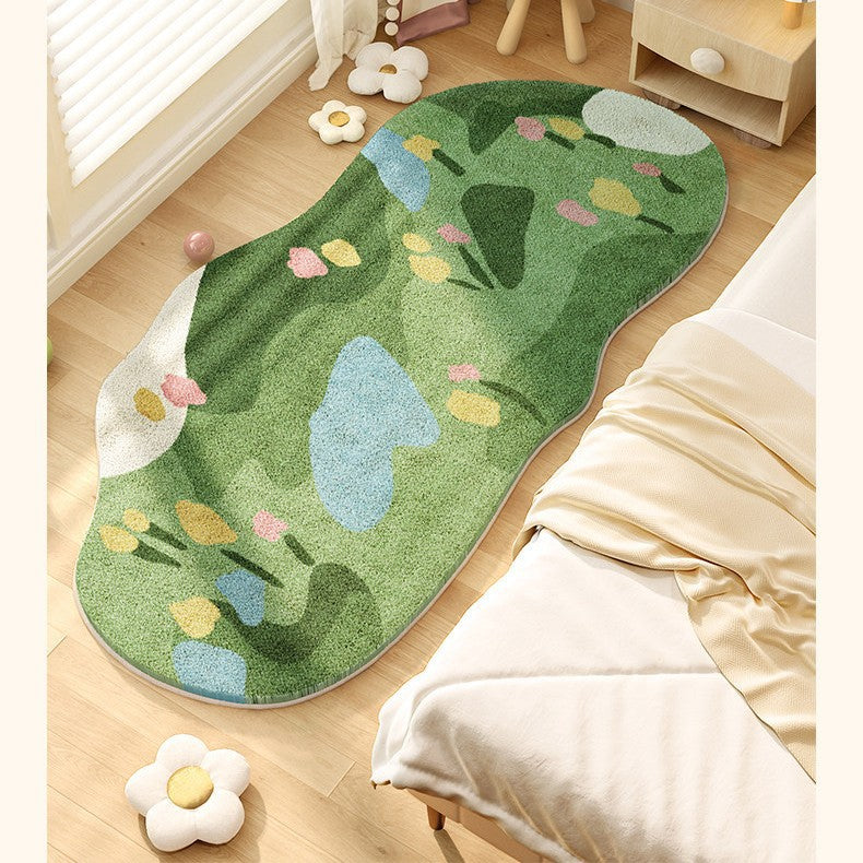 Floral-Shaped Indoor Area Rug Kalsten