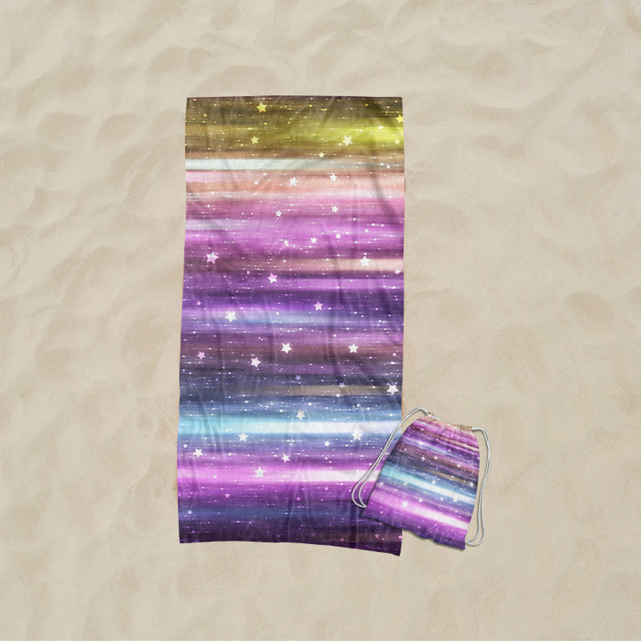Beach towel with elaborate wave design Kalsten