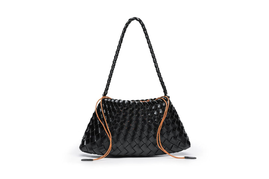 Textured Woven Slouchy Shoulder Bag Kalsten