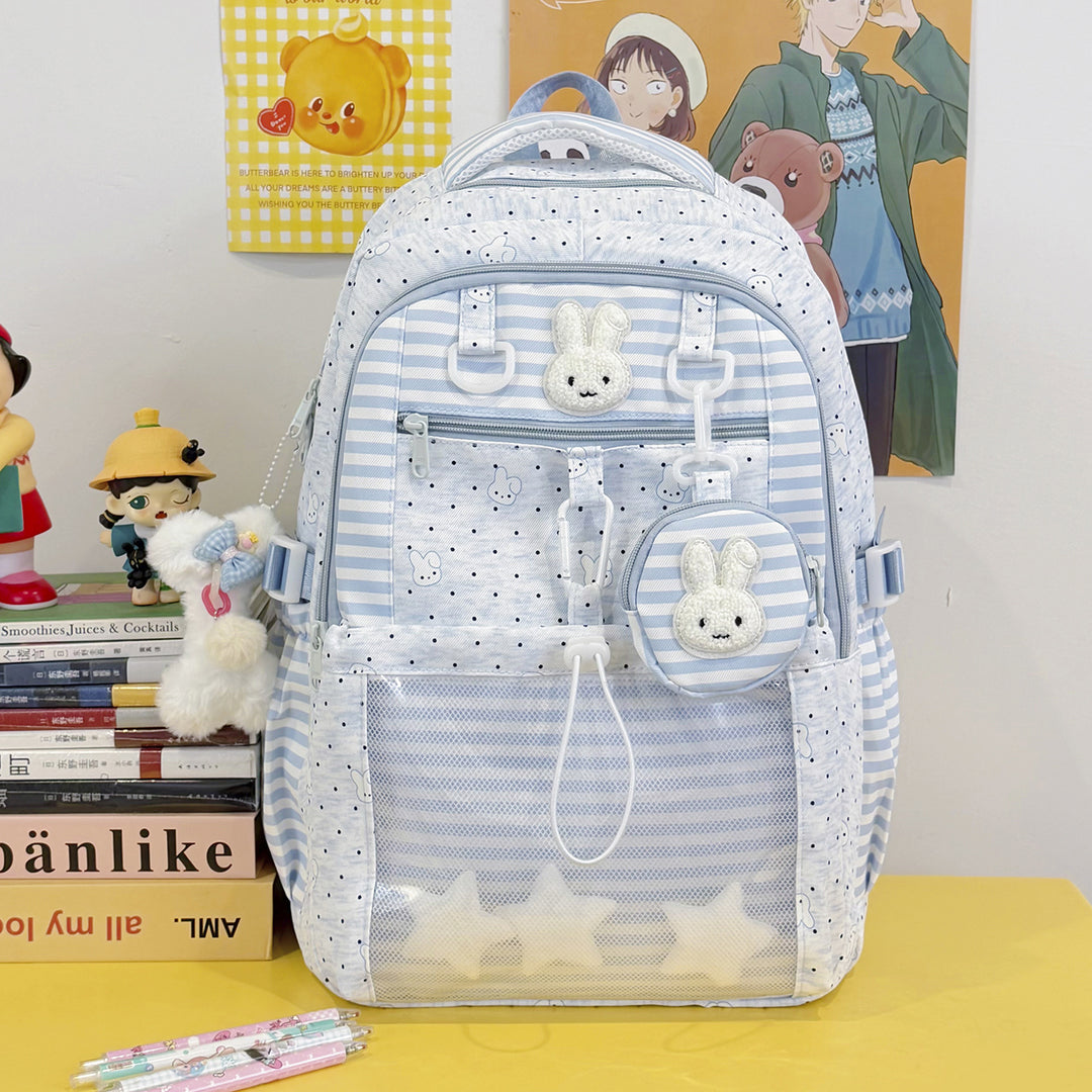 Cartoon Character Print Backpack Kalsten