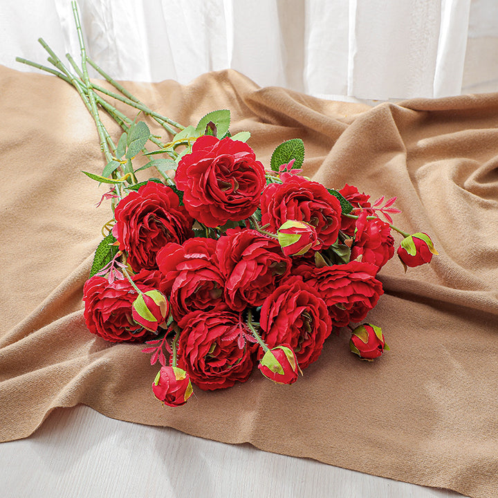 Elegant Artificial Rose Bouquet