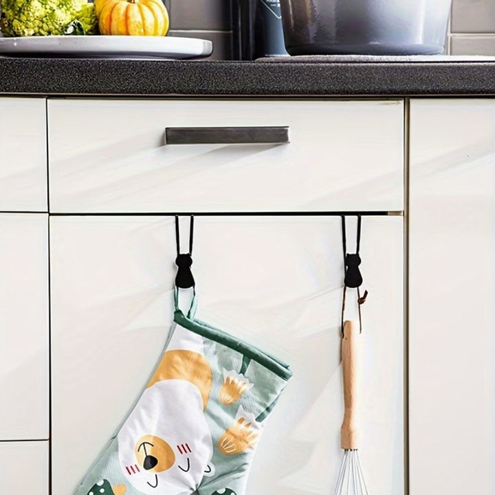 Stylish wall hook with cat motif Kalsten