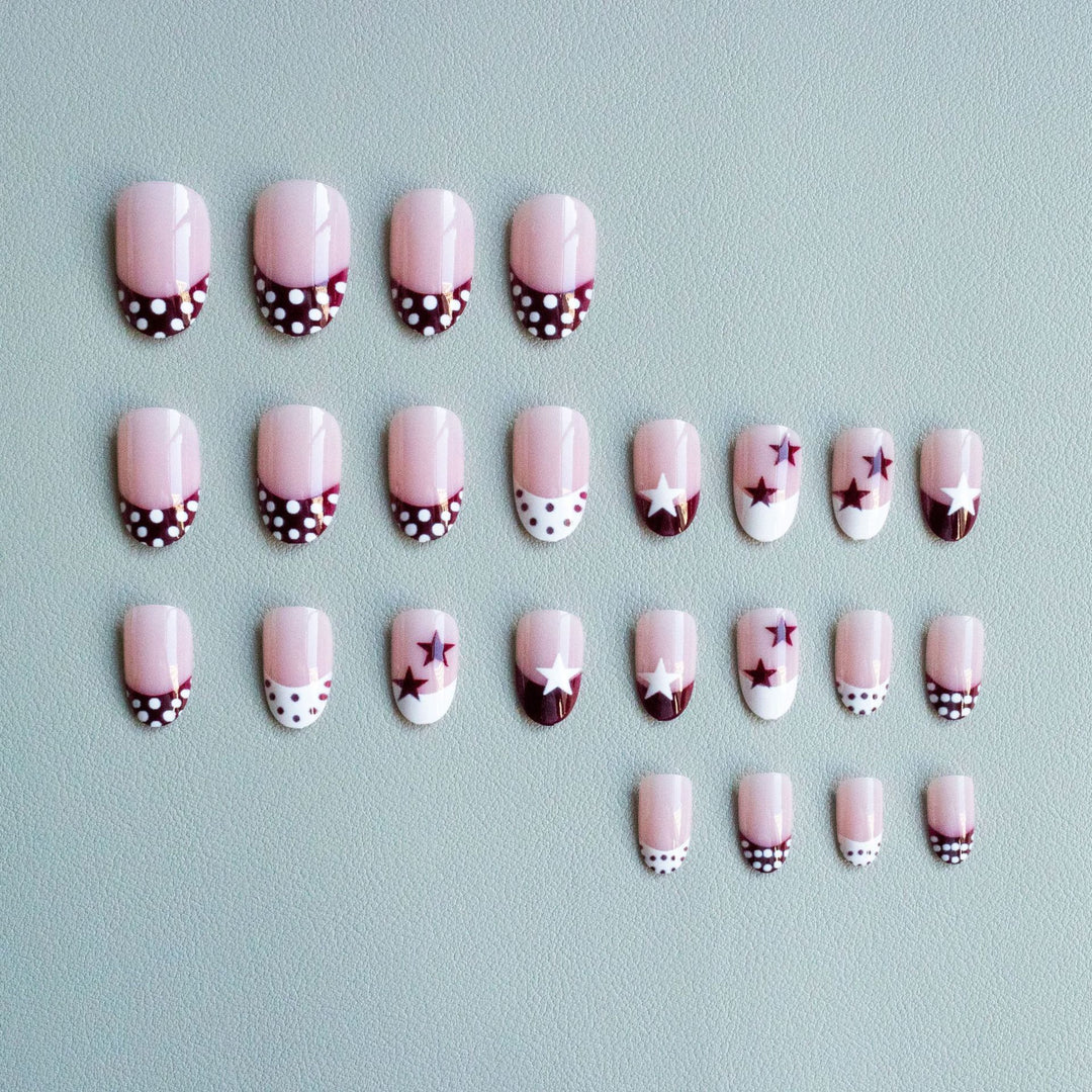 Artistic Star and Dot Nail Art Kit