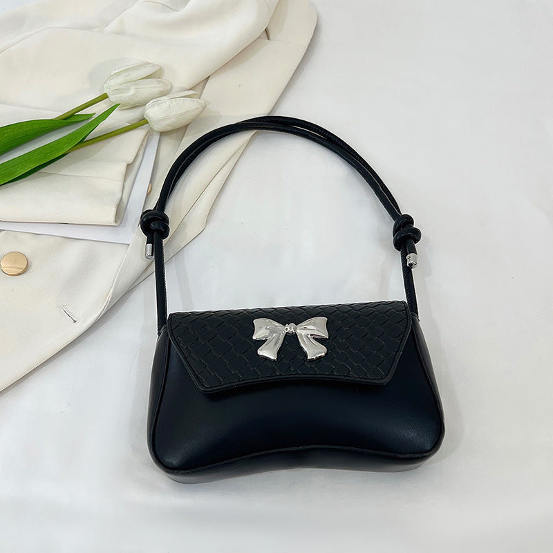 Chic Bow-Detail Handheld Clutch Bag Kalsten