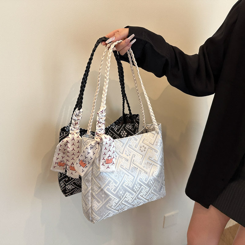 Elegant Patterned Tote Bag Kalsten