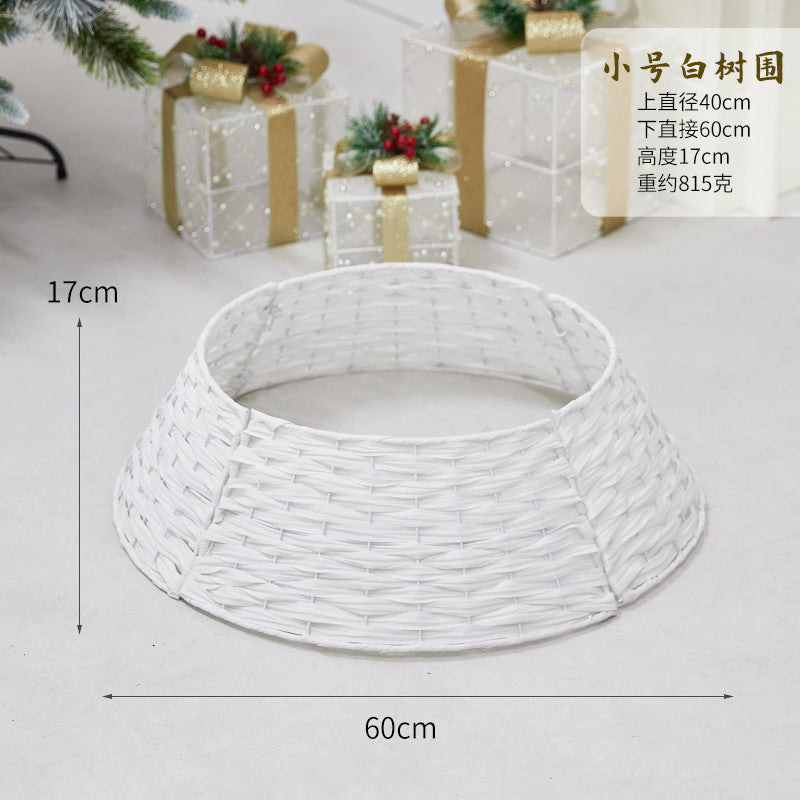 Decorative Woven Christmas Tree Base