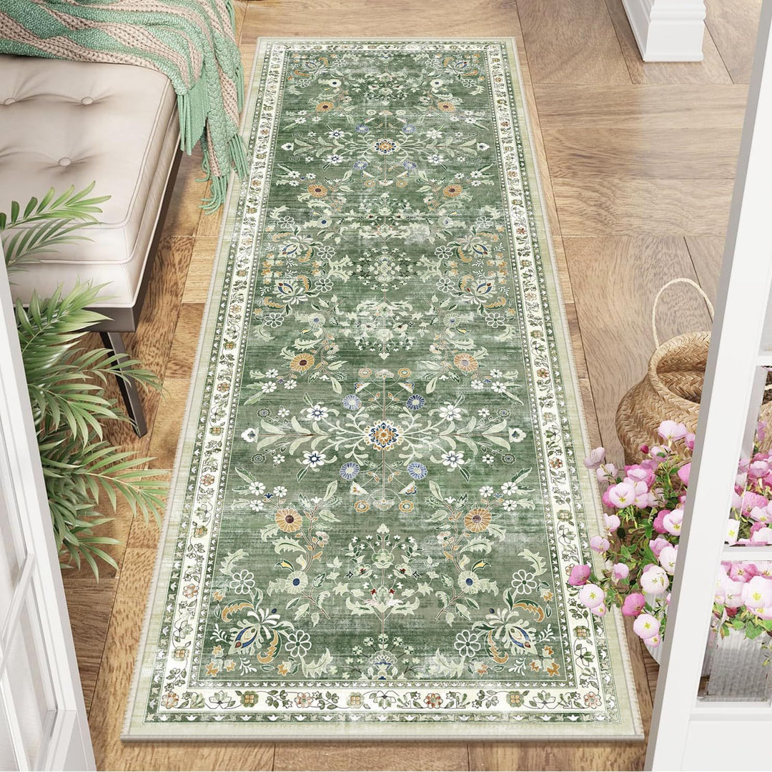 Vintage-Inspired Runner Rug