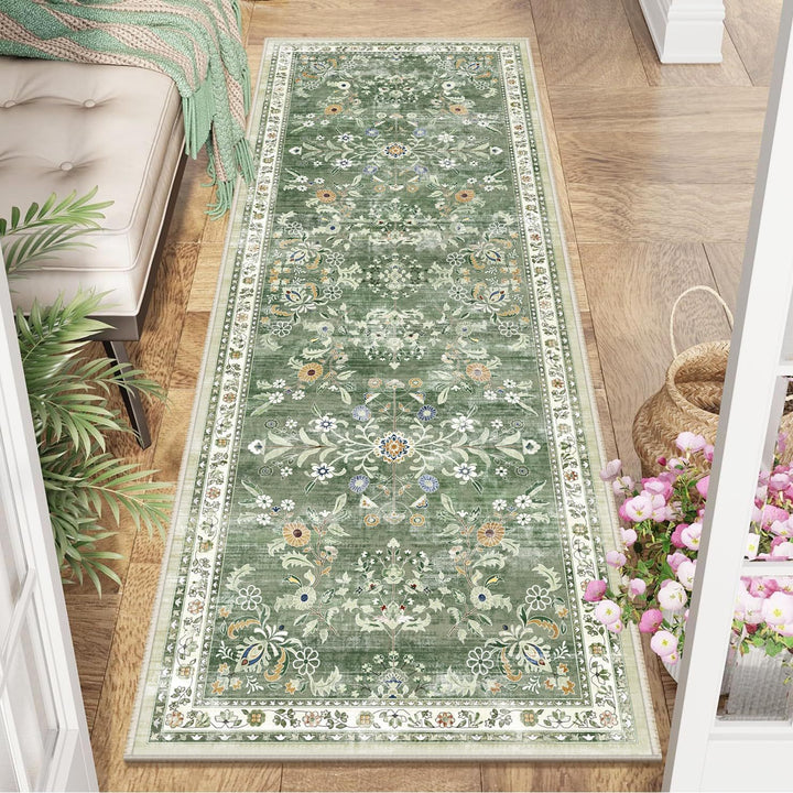 Vintage-Inspired Runner Rug