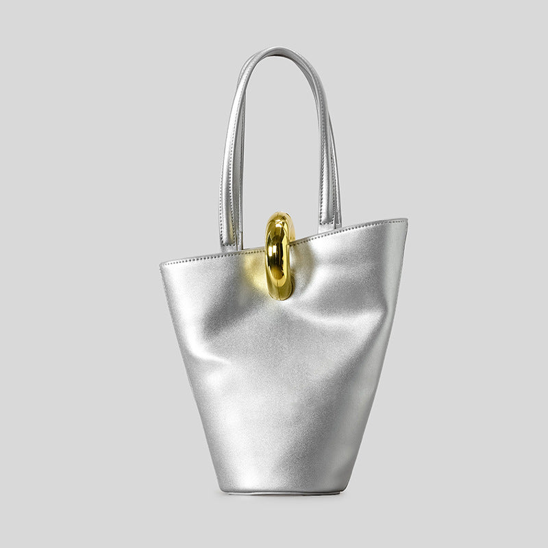 Sleek Modern Handheld Tote Bag