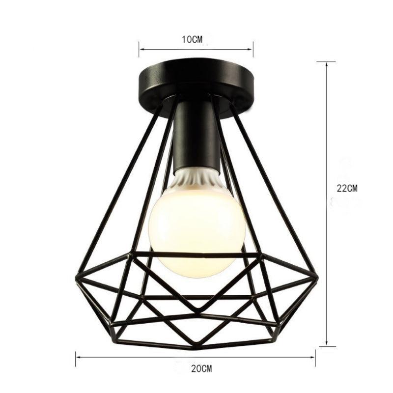 Modern Geometric Ceiling Fixture