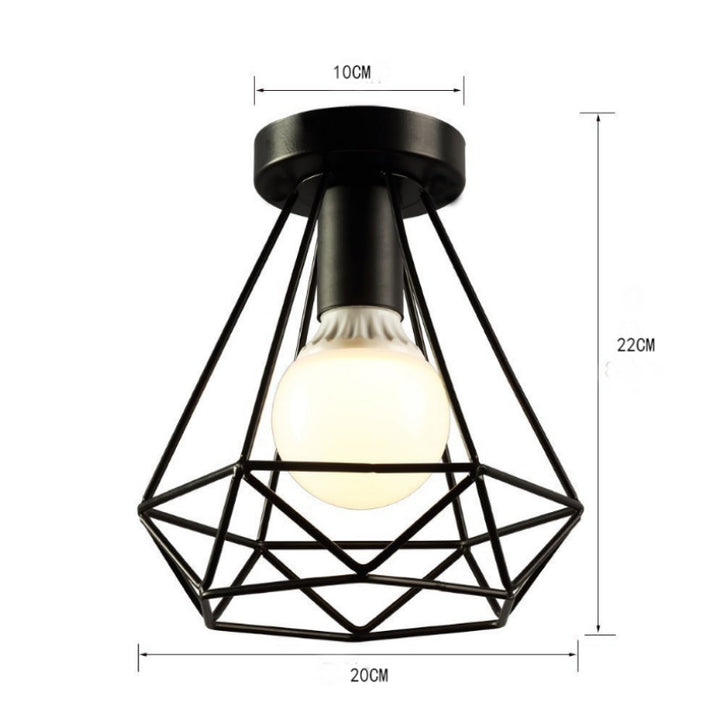Modern Geometric Ceiling Fixture