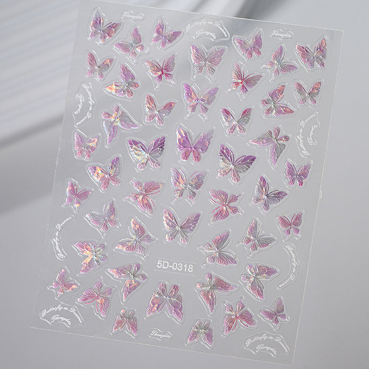 Decorative Butterfly Nail Art Decals