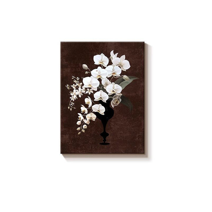 Elegant Orchid Floral Canvas Artwork