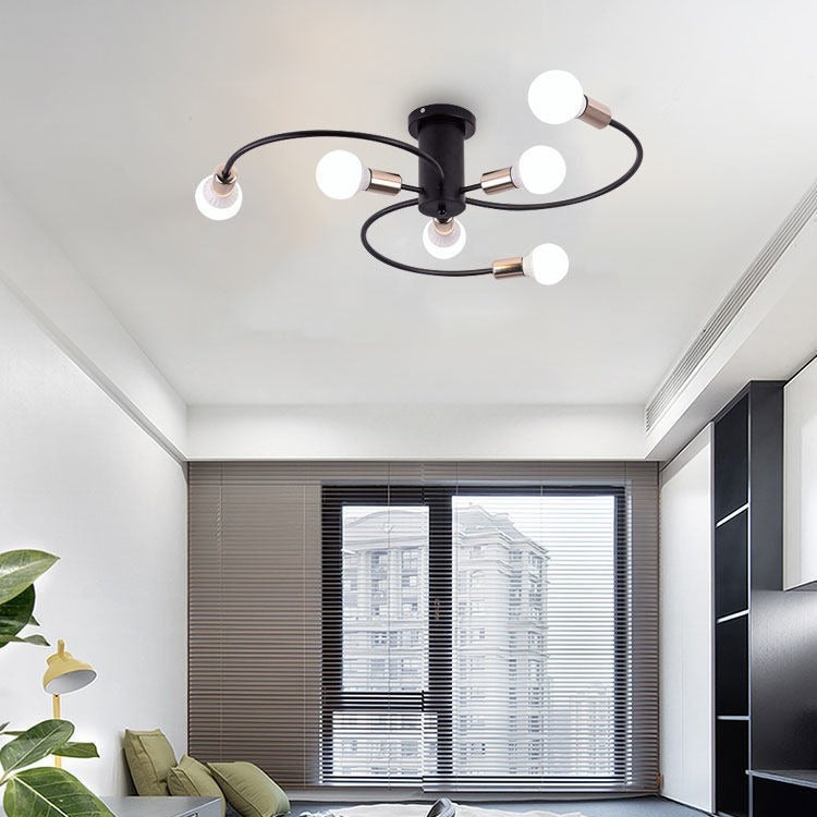 Artistic Curved Ceiling Light