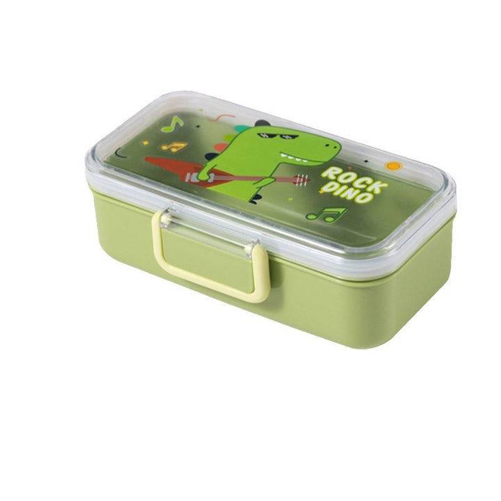 Cartoon-Themed Stainless Steel Lunch Box