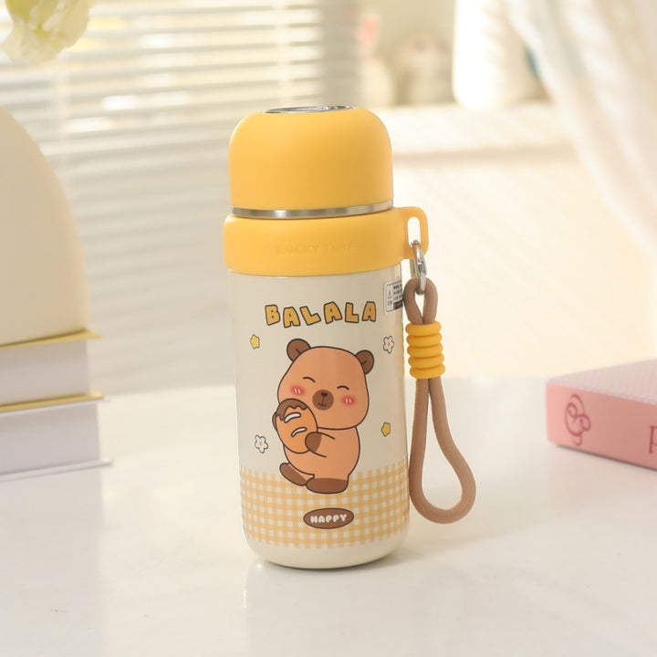 Women's insulated bottle with cute bear motif Kalsten