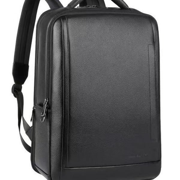 Premium Leather Business Backpack