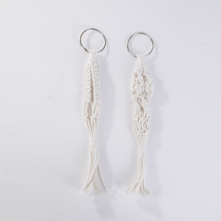 Key jewelry with macrame design Kalsten